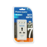 ٦ أمبيـر تقسيـم الحمايه للأجهزة الكهربائية -  سوكت متنوع (ينفرسل)